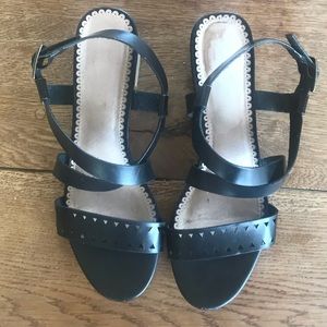 Restricted Black Sandal